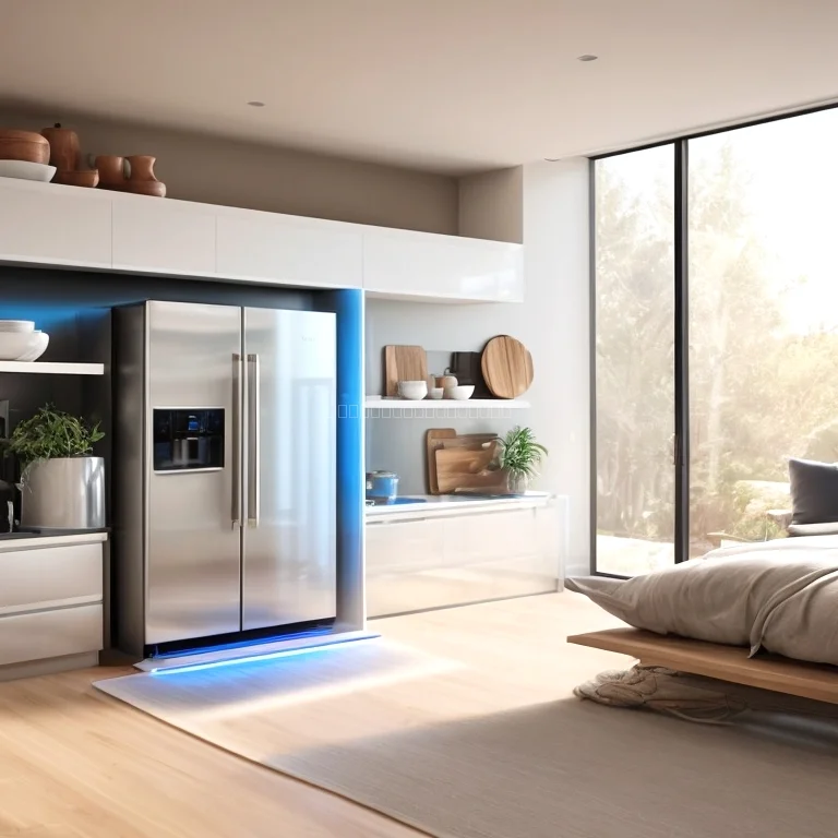 AIキッチン技術のビジュアル